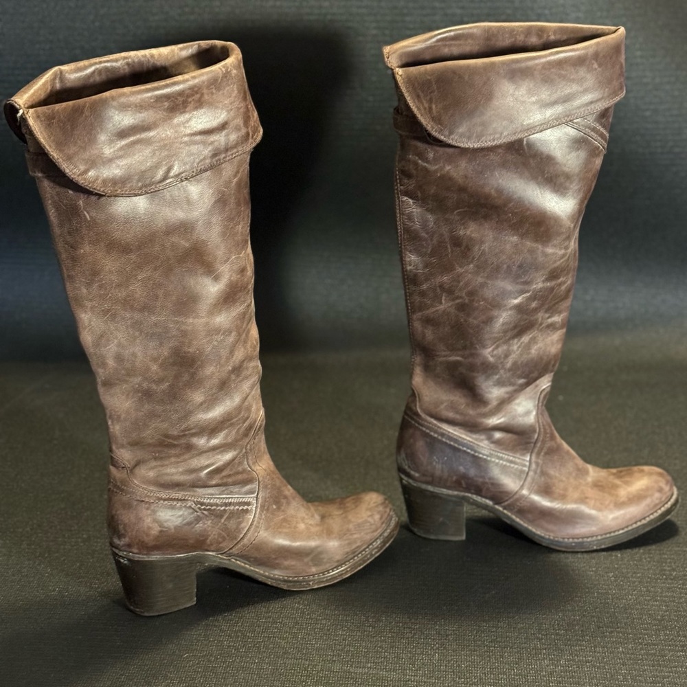 Frye over the knee boots